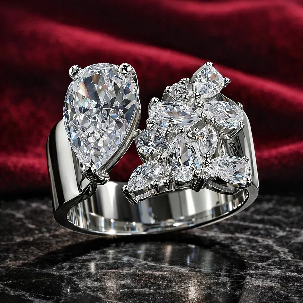 Anillo "IMPERIUM" Lágrima Palatina - ELEGANT