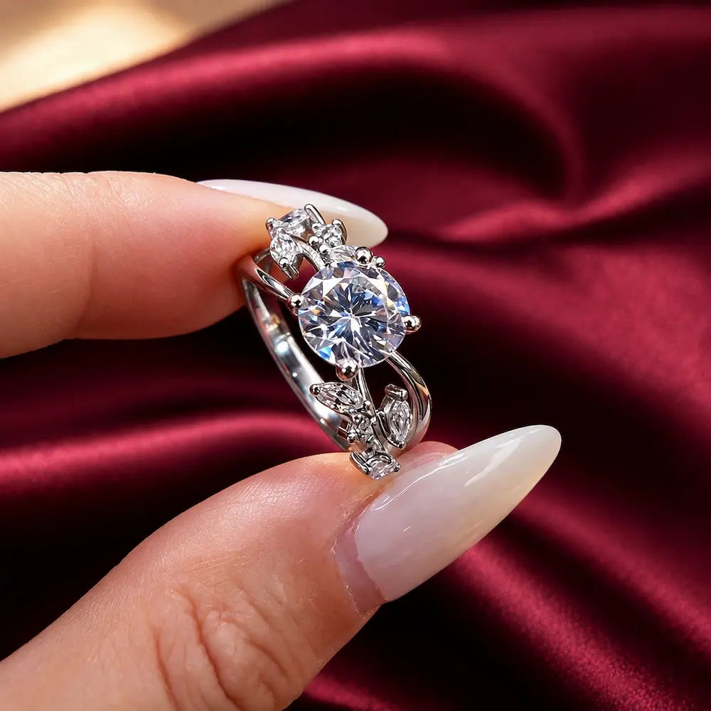 Anillo Rama de Luz — Naturaleza convertida en joya