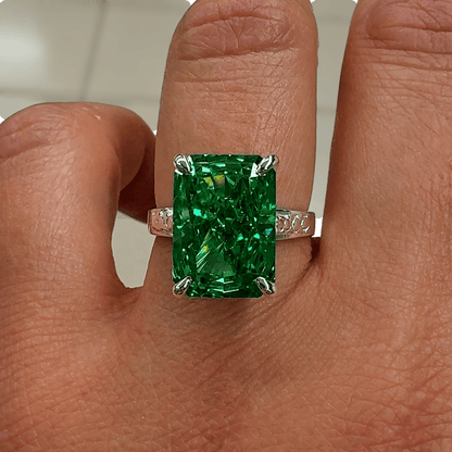 Corte de Hielo Triturado en Color Verde - ELEGANT