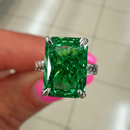 Corte de Hielo Triturado en Color Verde - ELEGANT