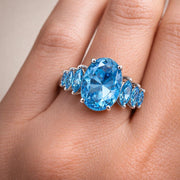 Anillo "Aurora Bleu"